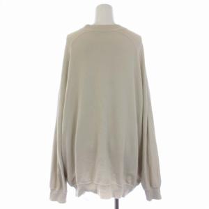 Deuxieme Classe 22SS スウェット トレーナー プルオーバー 長袖 クルーネック F ベージュ 22070500708010