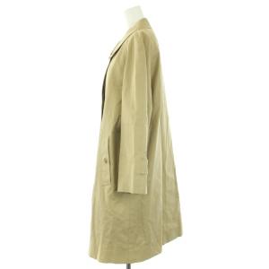 burberrys ステンカラーコート ロング丈 ノバチェック 比翼 ヴィンテージ L ベージュ