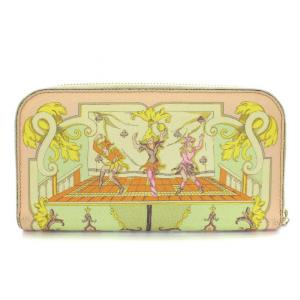 ETRO 長財布 ラウンドファスナー 長財布 総柄 マルチカラー