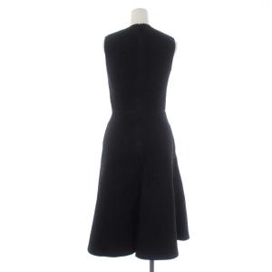 MONCLER 22AW DRESS ノースリーブ キルティングワンピース 38 ブラック