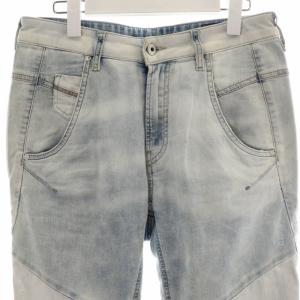 DIESEL Fayza-C-Ne デニムパンツ ジーンズ ストレッチ 立体裁断 25 ライトブルー