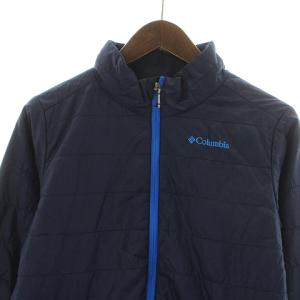 Columbia オムニヒート 中綿ジャケット アウター L 紺 ネイビー