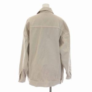 Deuxieme Classe 22SS ビッグシルエットコットンカバーオール ジャケット アウター アイボリー オフホワイト