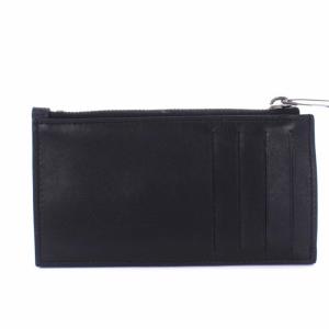 Dior 2ESBC250DCO_H43E DIAMOND CANVAS ジップカードホルダー ブラック