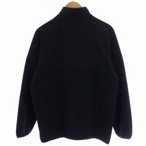 Back Channel CORDURA FLEECE JACKET ジャケット ジップアップ ハイネック ロゴ刺繍 裏起毛 M 紺 ネイビー 2322266