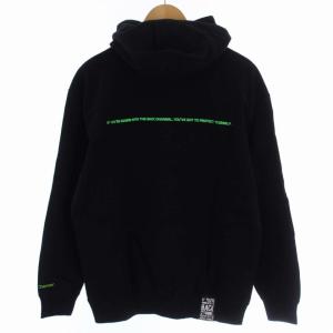 Back Channel GHOSTLION PULLOVER PARKA パーカー スウェット トレーナー プルオーバー 長袖 ロゴ 裏起毛 M 黒