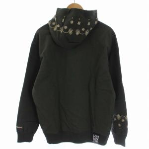 Back Channel OLD ENGLISH PULLOVER PARKA パーカー スウェット トレーナー プルオーバー 長袖 ロゴ 裏起毛 M