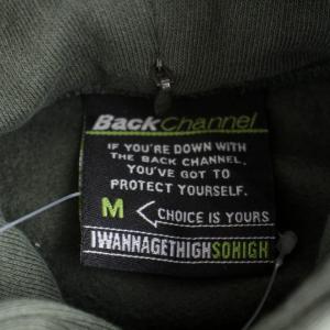 Back Channel OLD ENGLISH PULLOVER PARKA パーカー スウェット トレーナー プルオーバー 長袖 ロゴ 裏起毛 M
