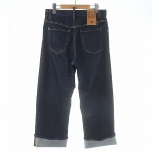 DSQUARED2 23SS デニムパンツ ジーンズ ワイド ロールアップ ボタンフライ 36 L インディゴ