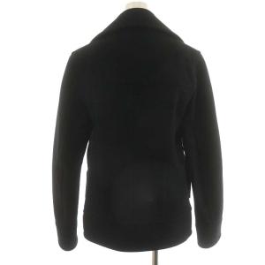 GalaabenD ナポレオンジャケット Pコート ピーコート 金ボタン アウター M 黒 ブラック