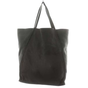 DIOR HOMME トートバッグ レザー 切替 グレー ブラウン