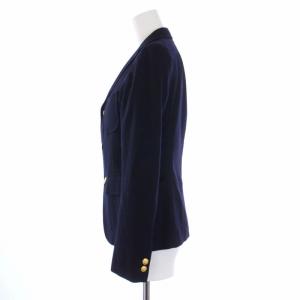 Deuxieme Classe テーラードジャケット シングル 3B センターベント 金ボタン 36 S 紺 ネイビー