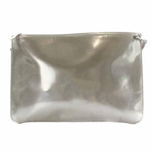 Christian Louboutin クラッチバッグ ショルダーバッグ 2way レザー スタッズ シルバー