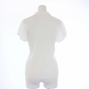 PLEATS PLEASE ISSEY MIYAKE イッセイミヤケ プリーツ カットソー 半袖 襟付き 3 L 白 ホワイト