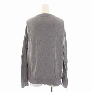 JOHN SMEDLEY カーディガン ニット コットン 長袖 L グレー