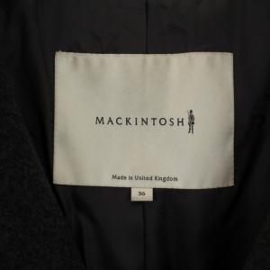 MACKINTOSH チェスターコート ロング ウール 36 S グレー