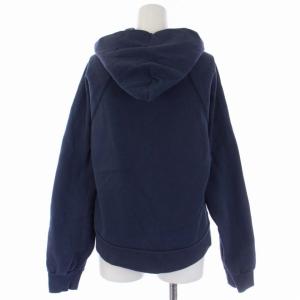 AMERICANA パーカー スウェット トレーナー プルオーバー 長袖 ロゴ プリント 紺 ネイビー