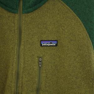 Patagonia ベターセーター Better Sweater フリースニットジャケット プルオーバー ハーフジップ 長袖 XL カーキ 緑