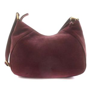 HIROFU ショルダーバッグ スエード 紫 パープル
