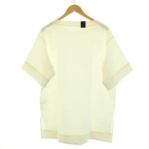 N.HOOLYWOOD 17SS Pullover Long Shirts Tシャツ カットソー 半袖 38 M 白 ホワイト