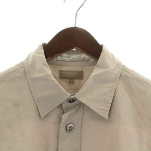 MARGARET HOWELL 22AW ブラッシュドコットンツイルシャツ BRUSHED COTTON TWILL SHIRT カジュアルシャツ 長袖 S