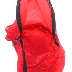 Hervé Chapelier リュックサック バックパック 赤 レッド 黒 ブラック