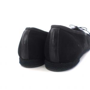 CHANEL ココマーク バレエシューズ 35 ブラック