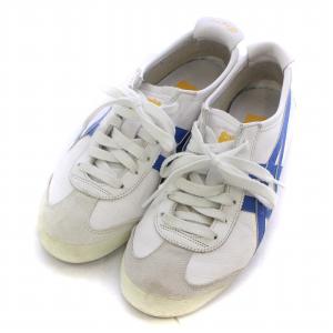 Onitsuka Tiger MEXICO 66 メキシコ スニーカー シューズ ローカット レザー スエード ライン ロゴ プリント US4.5 23cm
