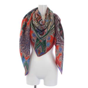 L'Arbre du Vent 風の大樹 カレ140 スカーフ ショール 大判 マルチカラー