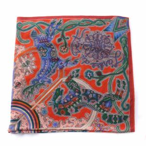 HERMES L'Arbre du Vent 風の大樹 カレ140 スカーフ ショール 大判 マルチカラー