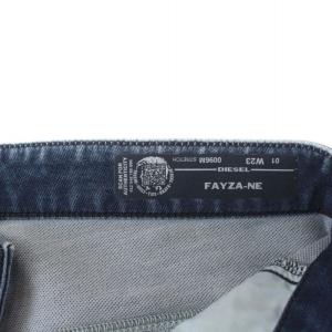 DIESEL Fayza-Ne ジョグジーンズ デニムパンツ ダメージ加工 W23 青 ブルー