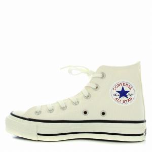 CONVERSE オールスター CANVAS ALL STAR J OX キャンバス スニーカー ハイカット US4 23cm 白 ホワイト