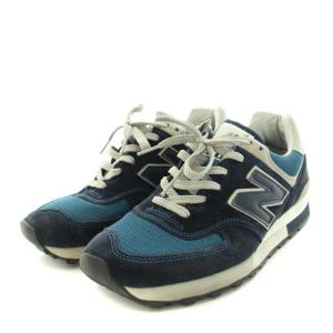 New Balance OM576OGN スニーカー スエード メッシュ 27.0cm ネイビー