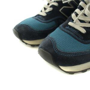 New Balance OM576OGN スニーカー スエード メッシュ 27.0cm ネイビー