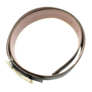 HERMES 2001 コンスタンスベルト リバーシブル ハトメ レザー Hバックル 75 ブラック