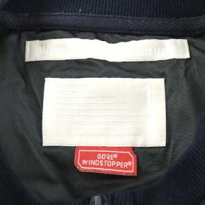 White Mountaineering GORE WIND STOPPER ブルゾン ジャケット コットン 1 S 紺 ネイビー