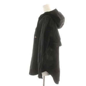 Deuxieme Classe 17AW C/N フードブルゾン マウンテンパーカー ジャケット ジップアップ フード F 黒 ブラック 17010500702030