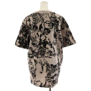 McQ Alexander McQueen STRIAE BY MCQ Tシャツ カットソー 半袖 グラフィックプリント M ベージュ