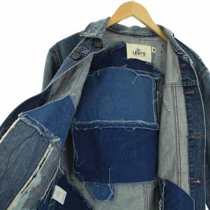 Levi's MADE&CRAFTED 39272-0001 デニムジャケット ダメージ加工 M ブルー