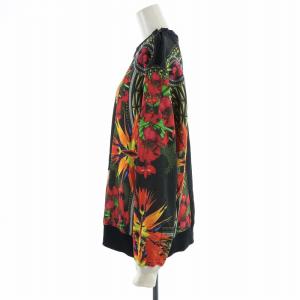 GIVENCHY 13AW マリア 極楽鳥花 ストレリチア スウェット 長袖 XS ブラック