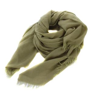 HERMES レジェ デッサンH ストール グリーン