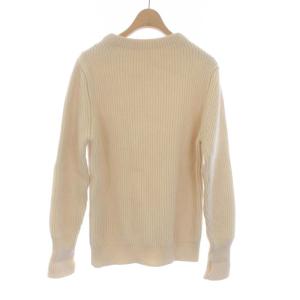 Andersen-Andersen ニット セーター 長袖 モックネック ウール XS 白 オフホワイト