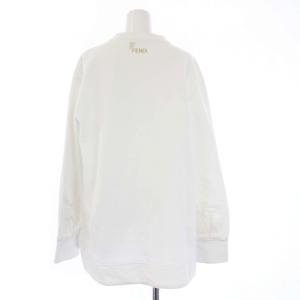 FENDI カーリト スタッズ スウェット 40 ホワイト