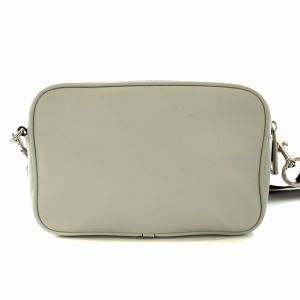 MARC JACOBS FLASH LEATHER CROSS BODY BAG クロスボディ ショルダーバッグ ポシェット レザー グレー M0014465
