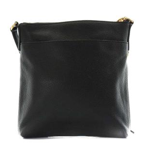 MARC JACOBS ショルダーバッグ レザー ゴールド金具 黒 ブラック