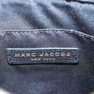 MARC JACOBS ショルダーバッグ レザー ゴールド金具 黒 ブラック