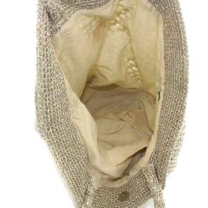 TOMORROWLAND トートバッグ 編み込み ゴールド色