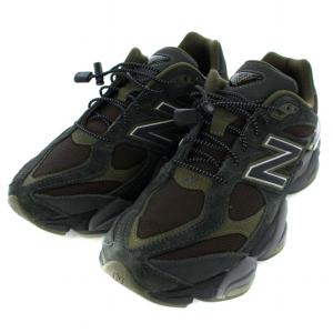 New Balance U9060PH Blacktop Dark Moss スニーカー スエード メッシュ US9 カーキ