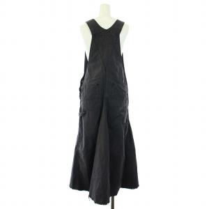 MADISONBLUE ワンピース ジャンパースカート コットン ロング 00 XS グレー MB211-4016BN