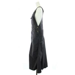 MADISONBLUE ワンピース ジャンパースカート コットン ロング 00 XS グレー MB211-4016BN